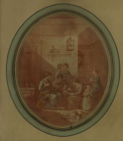 D'après Francesco BARTOLOZZI (1727-1815)

La...