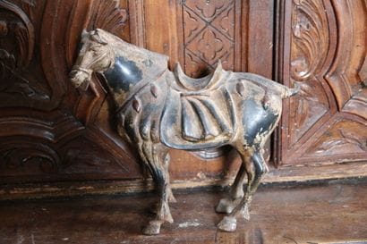 CHINE, XXe siècle

Cheval dans le goût Tang,...