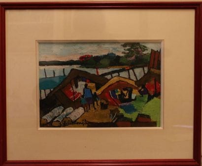 Eugène MALONGA (1930-2005)

Village de pêcheurs,...