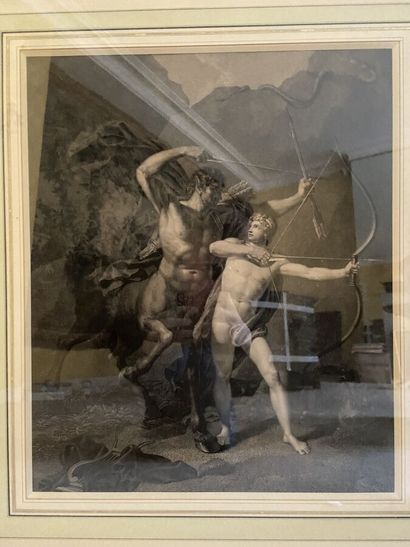 École XIXe siècle

Apollon et le centaure...