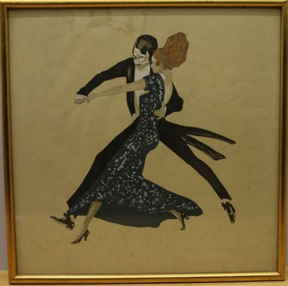 Léo RAUTH (1884-1913) 

Twostep - Danseurs,...