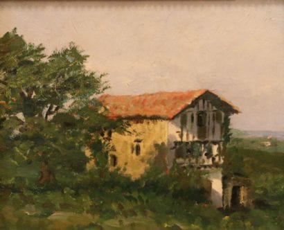 École Moderne

Maison basque

Huile sur panneau

18...