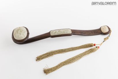 CHINE, dynastie Qing, XIXème siècle 

Sceptre...