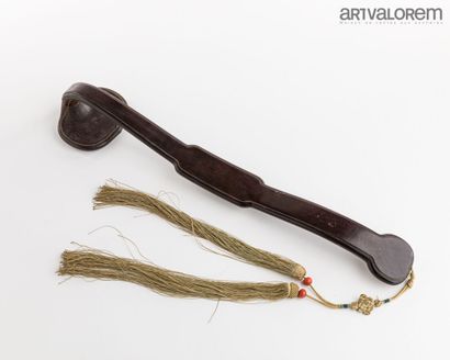 CHINE, dynastie Qing, XIXème siècle 

Sceptre...