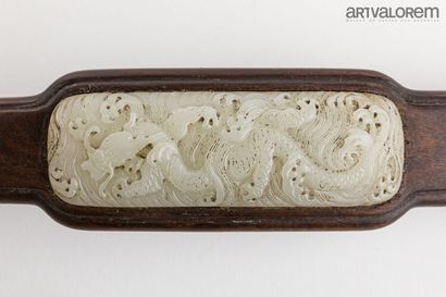 CHINE, dynastie Qing, XIXème siècle 

Sceptre...