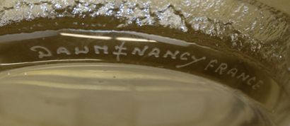 DAUM NANCY

Vide-poche circulaire sur talon...