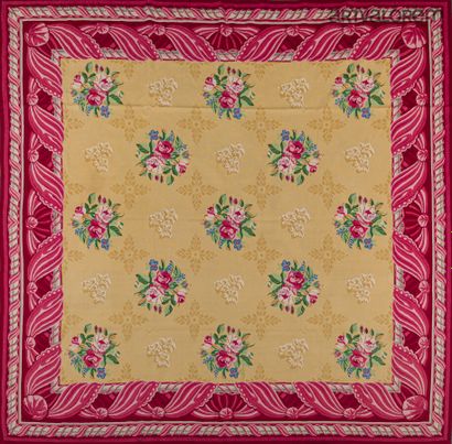 Important tapis d'Aubusson, France vers 1970

Tapis...