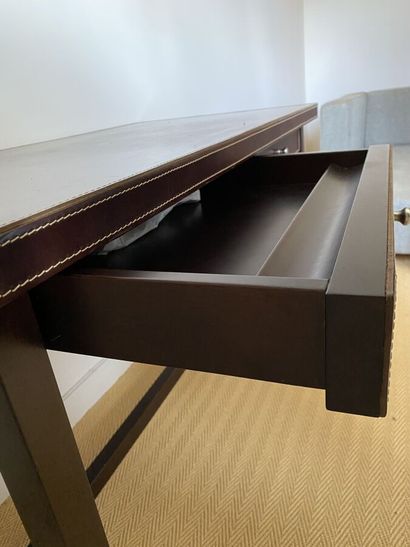 FLAMANT 
Flat desk, top and drawer fronts...
