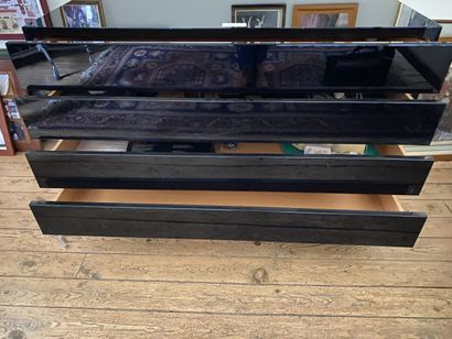 DAVID LANGE (20th century)
Black lacquered...