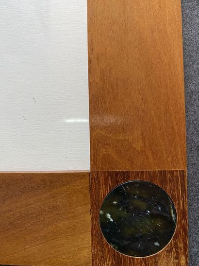 Two framed color plates 