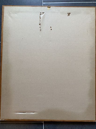 Two framed color plates 