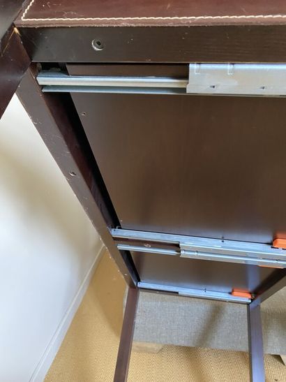 FLAMANT 
Flat desk, top and drawer fronts...