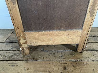 Mahogany and mahogany veneer chest of drawers,...