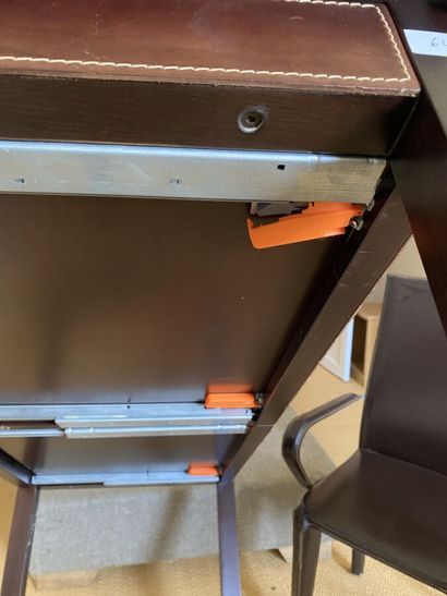 FLAMANT 
Flat desk, top and drawer fronts...