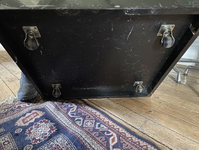 DAVID LANGE (20th century)
Black lacquered...