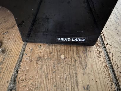 DAVID LANGE (20th century)
Black lacquered...