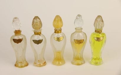 Guerlain - (années 1960-1970)
Lot de cinq...