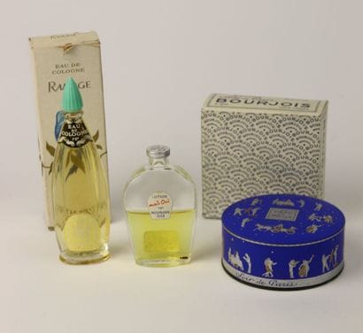 Bourjois - (années 1950)
Lot comprenant une...