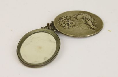Lubin - (années 1910)
Rarissime miroir publicitaire...