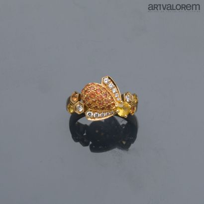 CHAUMET
Ring in yellow gold 750°/°° model...