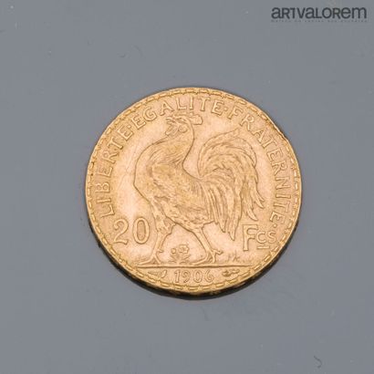 FRANCE
20 francs gold with rooster
Year ...