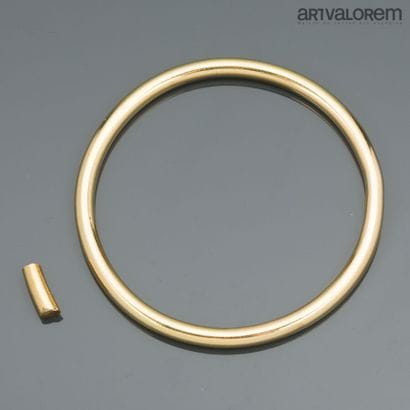 Bracelet in yellow gold 750°/°°, with a fragment...
