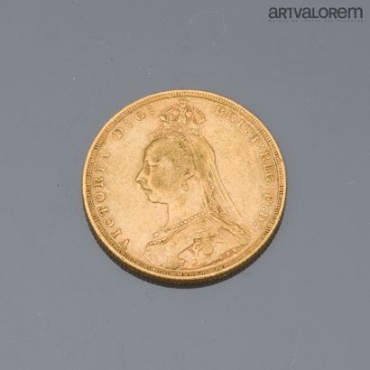 ENGLAND
Gold Sovereign Queen Victoria
Year...