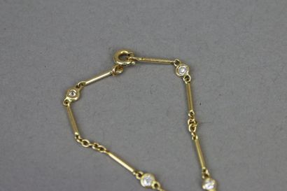 CARTIER Paris
Bracelet in yellow gold 750°/°°...