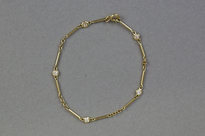 CARTIER Paris
Bracelet in yellow gold 750°/°°...