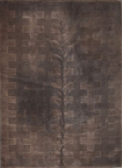 Tapis moderne contemporain XXème siècle....