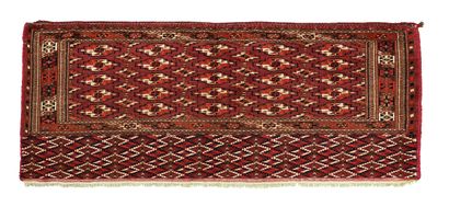 Tapis de selle TCHOUVAL BOUKHARA (Asie Centrale),...