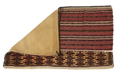 Tapis de parure TCHOUVAL AK TÉKKÉ (Asie Centrale),...