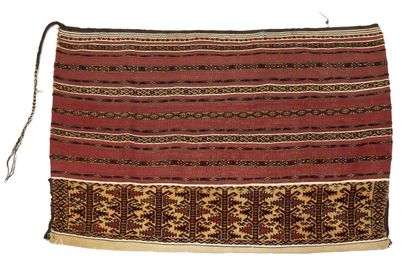 Tapis de parure TCHOUVAL AK TÉKKÉ (Asie Centrale),...