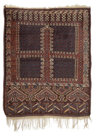 Tapis CHODOR ENSI (Asie Centrale), fin du...
