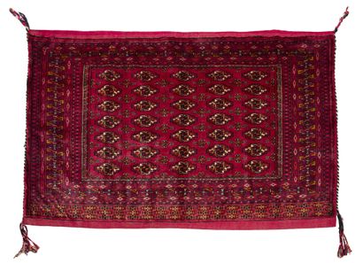Tapis de bât SARYK en soie (Perse), début...