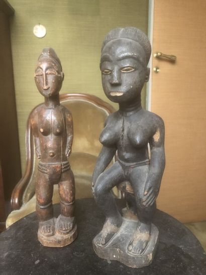 BAOULE, Africa, Ivory Coast,
Carved wooden...