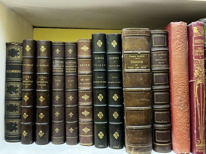 [BIBLIOPHILIE - MANNETTE]
Set of bound and...