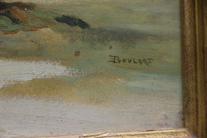 Emile BOULARD (1863-1943)
Beach at low tide,...