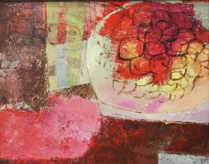 XU YU
Still life with fruit,
Oil on canvas.
39...