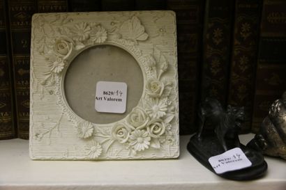 Set of display items including: regula bulldog,...