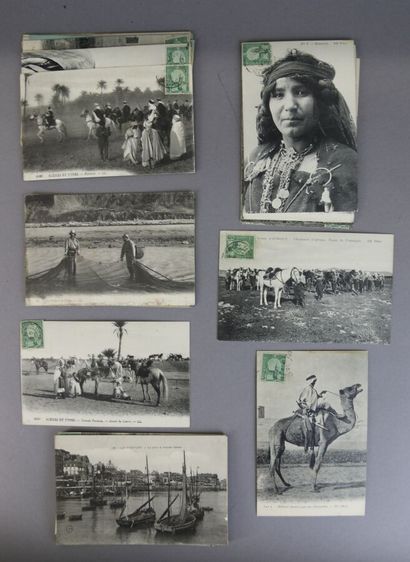 [POSTCARDS]
Set of 32 black & white, sepia...
