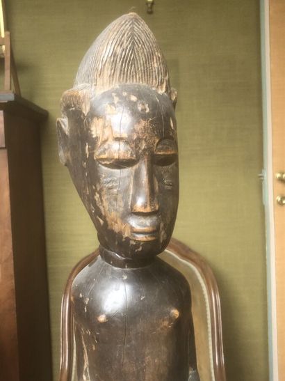 BAOULE, Africa, Ivory Coast,
Carved wooden...