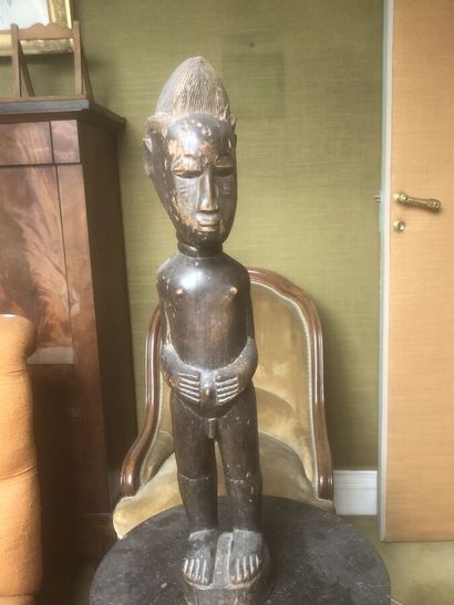 BAOULE, Africa, Ivory Coast,
Carved wooden...