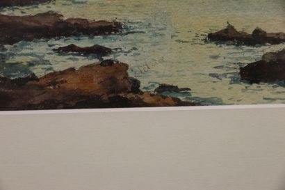 Robert LALOUE (1884-1929)
Rocky coast at...
