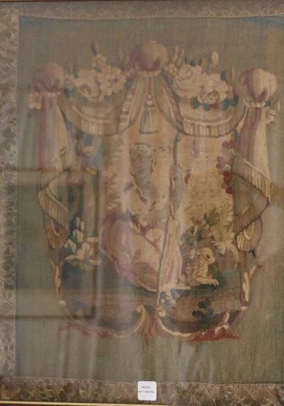 François BOUCHER, after,
Fragment of an upholstery...