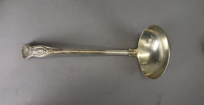 Suite of 12 950°/°° silver dessert servers,...