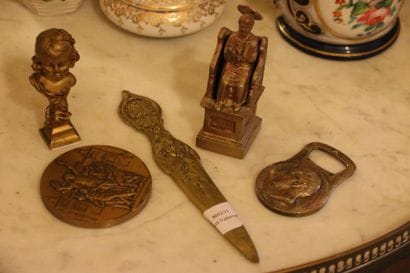 Set of ormolu display items including: a...