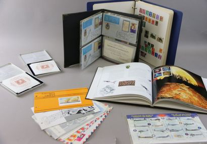[PHILATELIE]
Set of stamp albums from Northern...