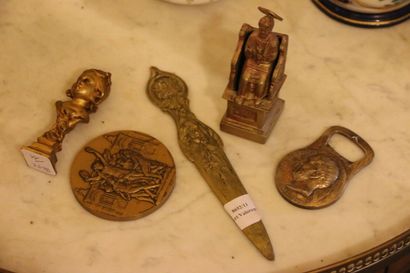 Set of ormolu display items including: a...