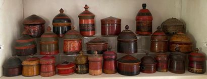 MANNETTE - Set of tikka boxes in painted...